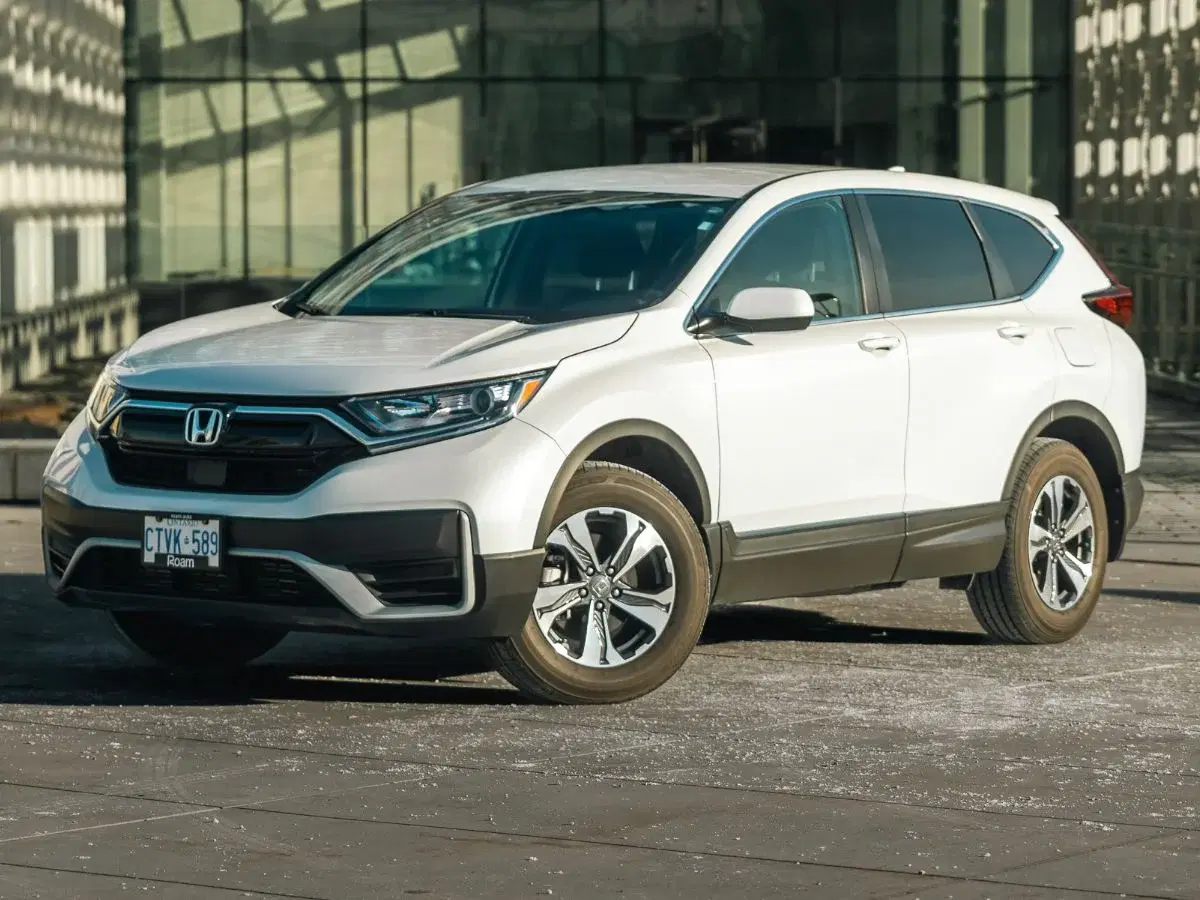 Honda vehicle in outdoor Roam brand marketing photography