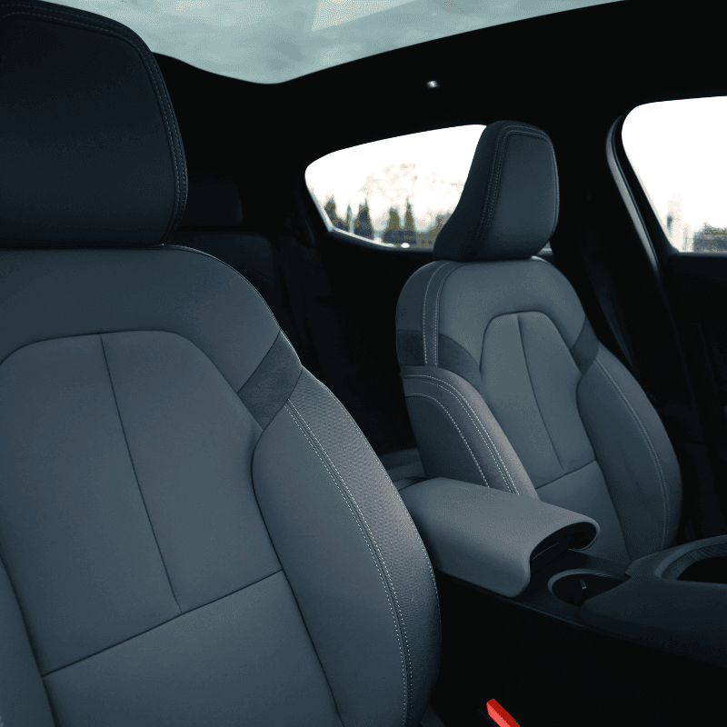 Polestar interior seats